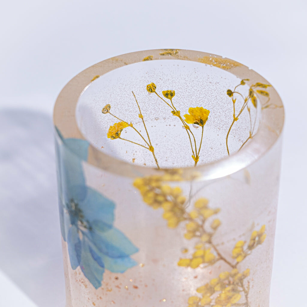 ⑦ Mini Floral Pen Holder