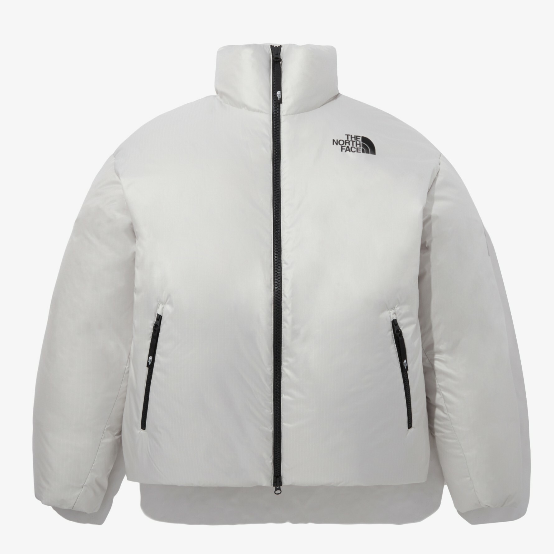 THE NORTH FACE 北臉 白標 男女 GLOSSY 短版 羽絨外套 NJ1DP61