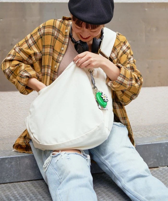 【代購】Freak's Store 大容量斜背帆布包 4色