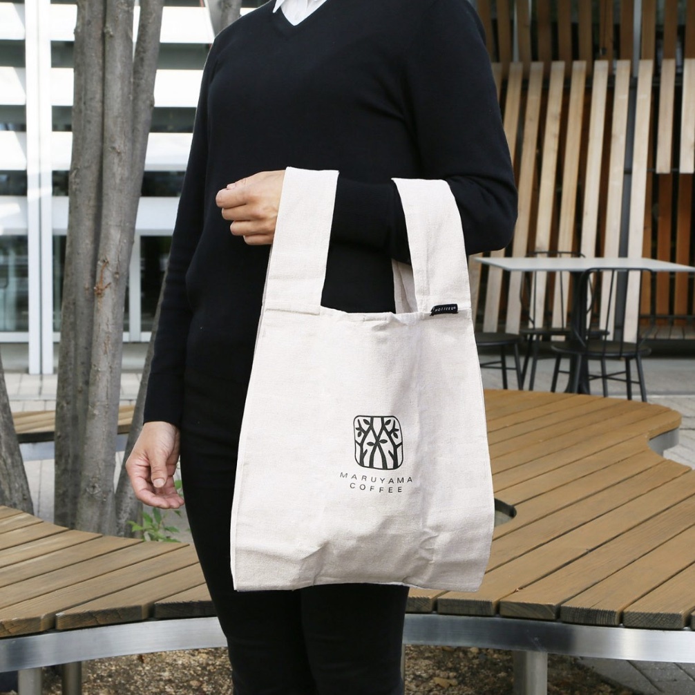 【24H出貨】𝗠𝗮𝗿𝘂𝘆𝗮𝗺𝗮丸山咖啡 超輕量環保袋