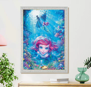 小美人魚-戀愛中的藍眼睛