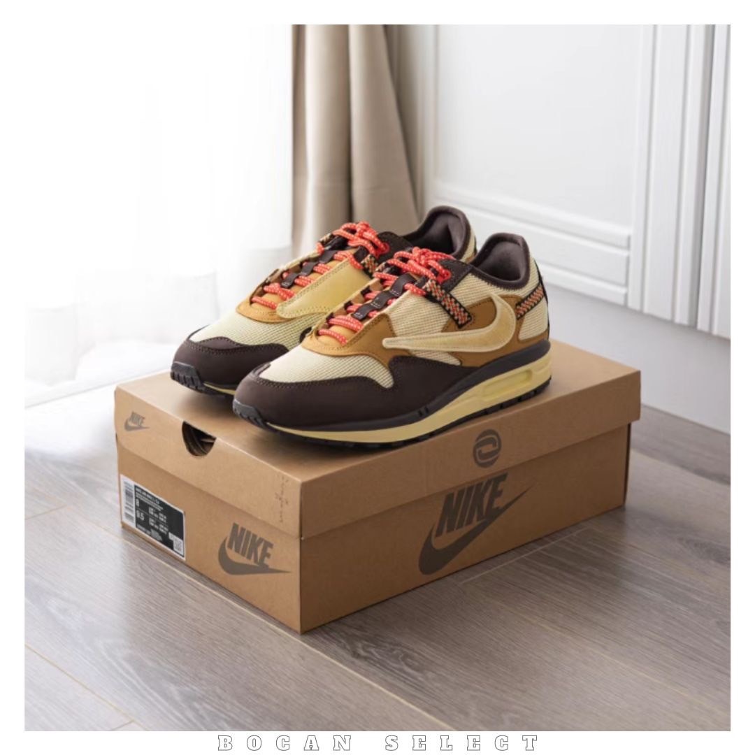 Travis Scott x Nike Air Max 1 “Baroque Brown” 卡其棕 咖啡 DO9392-200