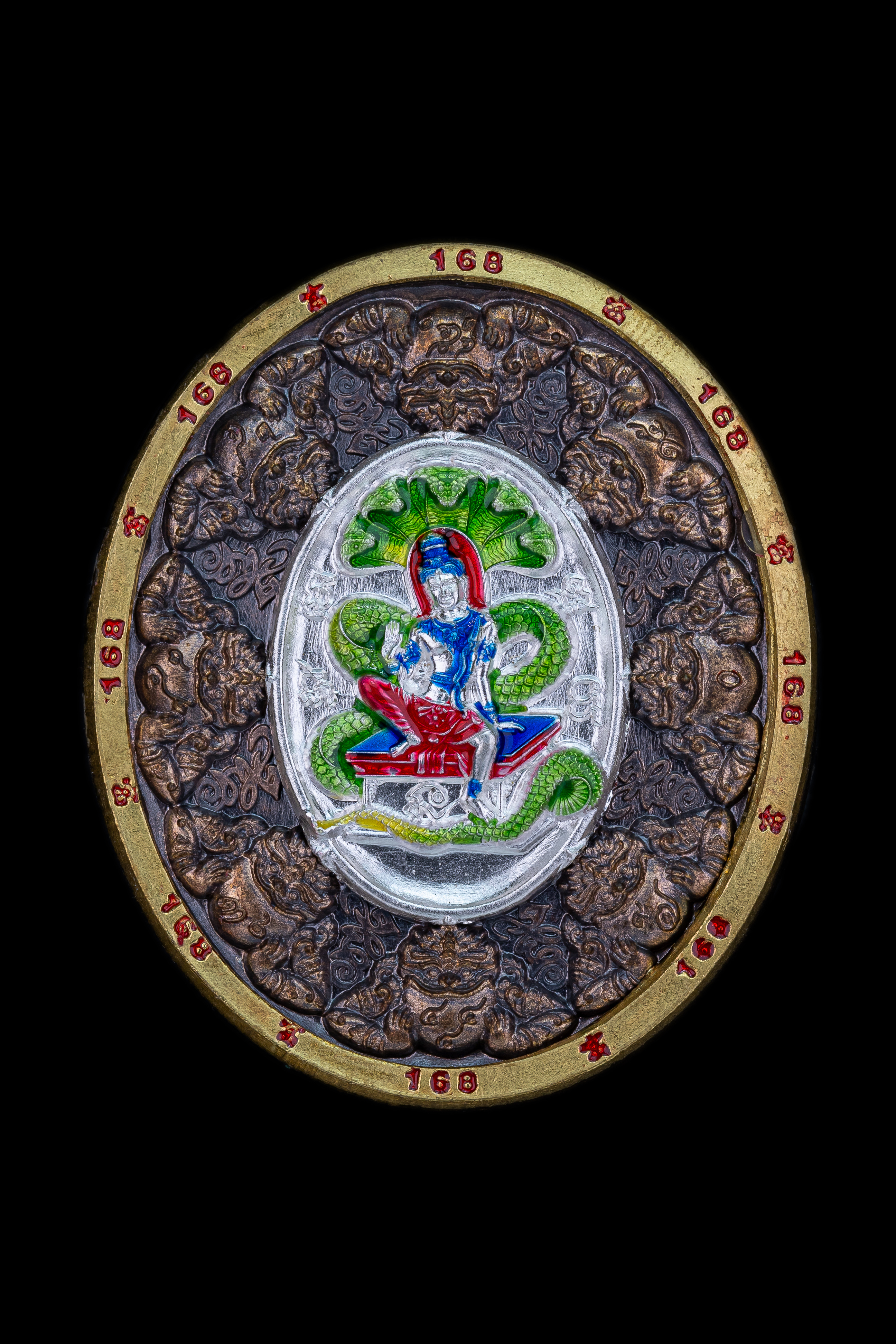 『泰國佛牌』澤度金天神 『巴迪航 納朗』帕阿贊初 瓦普泰沙丸 09231204