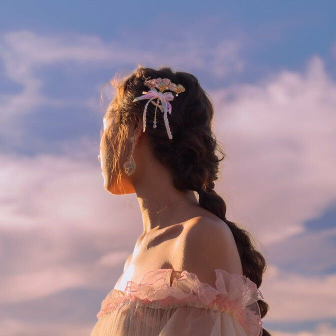 Merry-go-round Resin Carrie Clip (with Detachable Pendant)