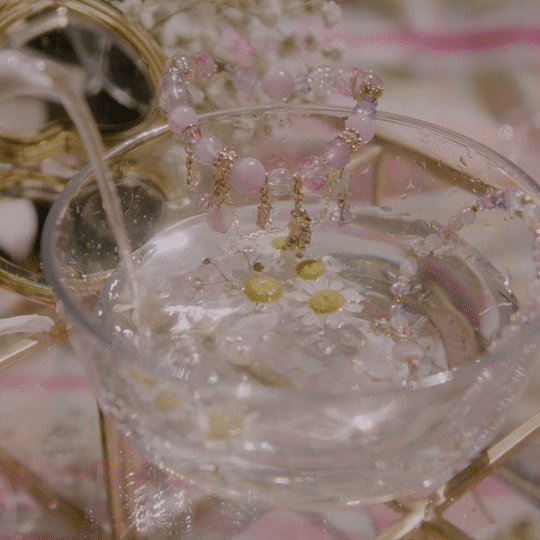 Looming Deer Rose-land Quartz Bracelet