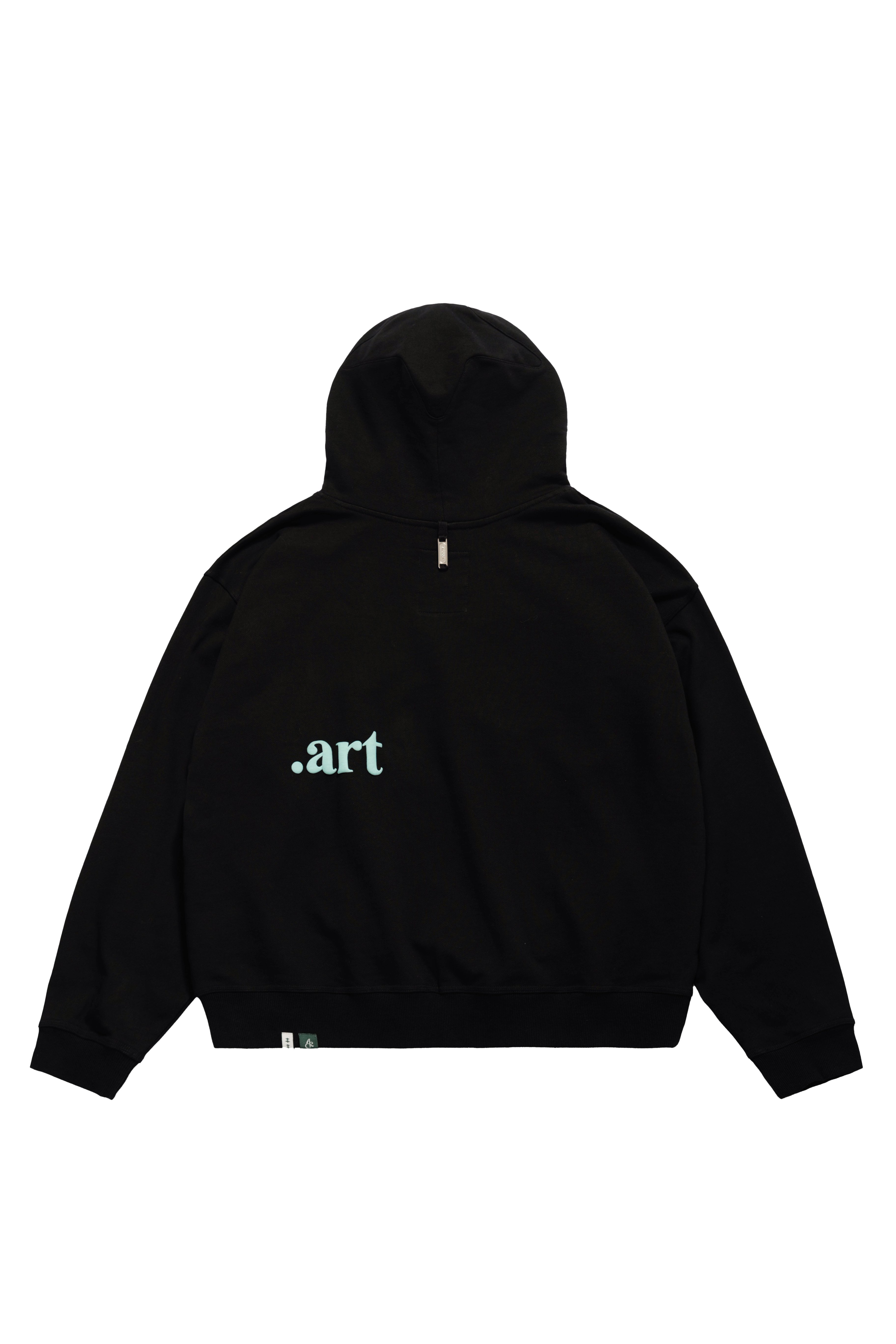 ARC BUBBLE HOODIE - BLACK