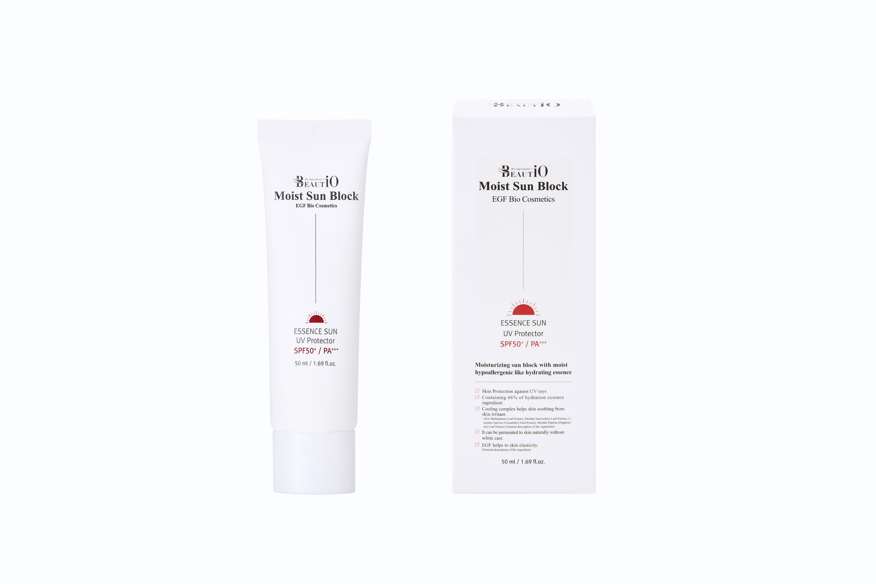 BeautiO韓國保濕防曬霜 SPF50*/PA+++