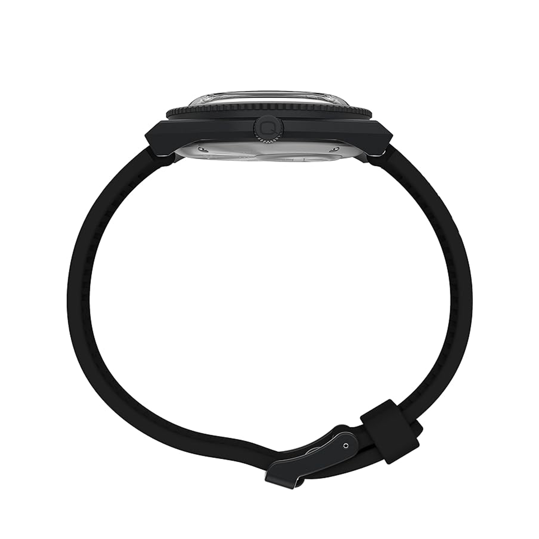 【網店限定】Q Timex x  Keith Haring 38mm  黑面 膠帶 石英錶 TW2W25600