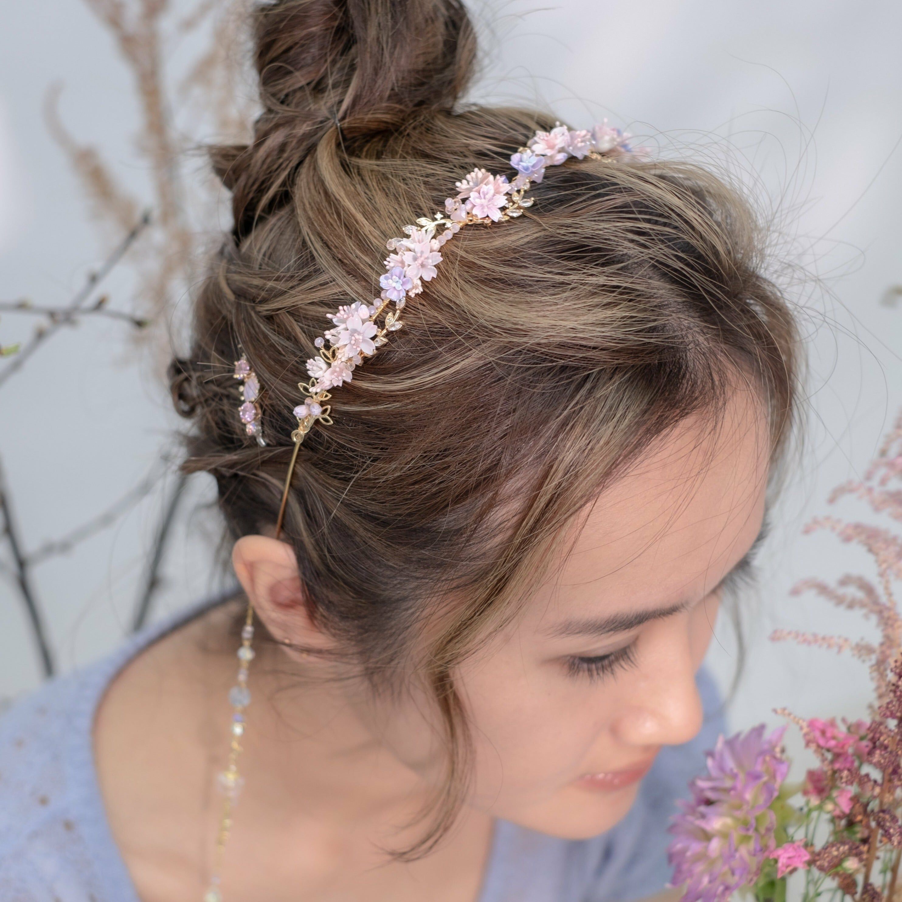 Hanami 14K Gold-plated Headband