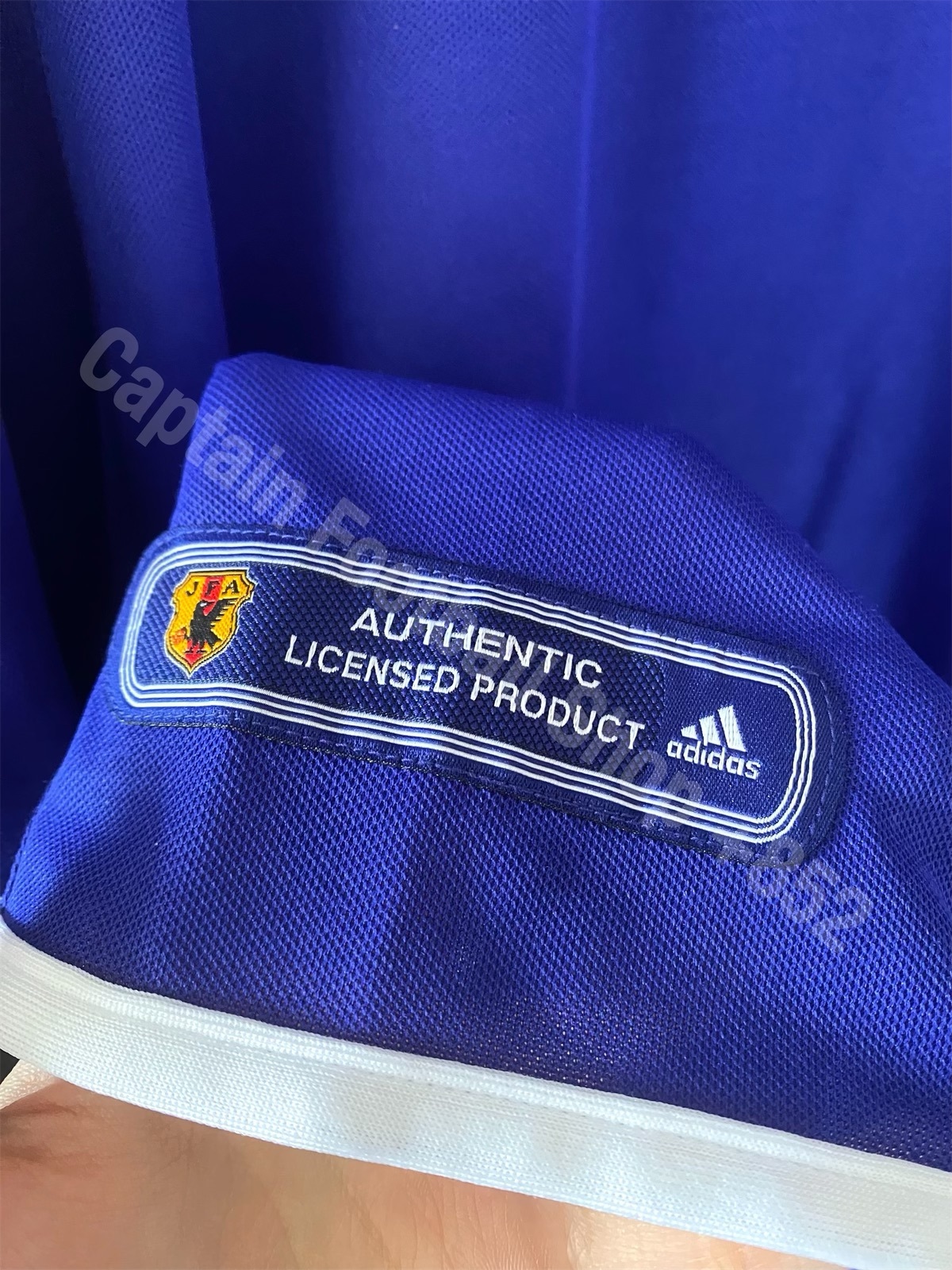 2001年 日本代表(H)選手用 #2上村 adidas ☆1668t Japan 2001 FIFA Confederation Cup Adidas Home player is