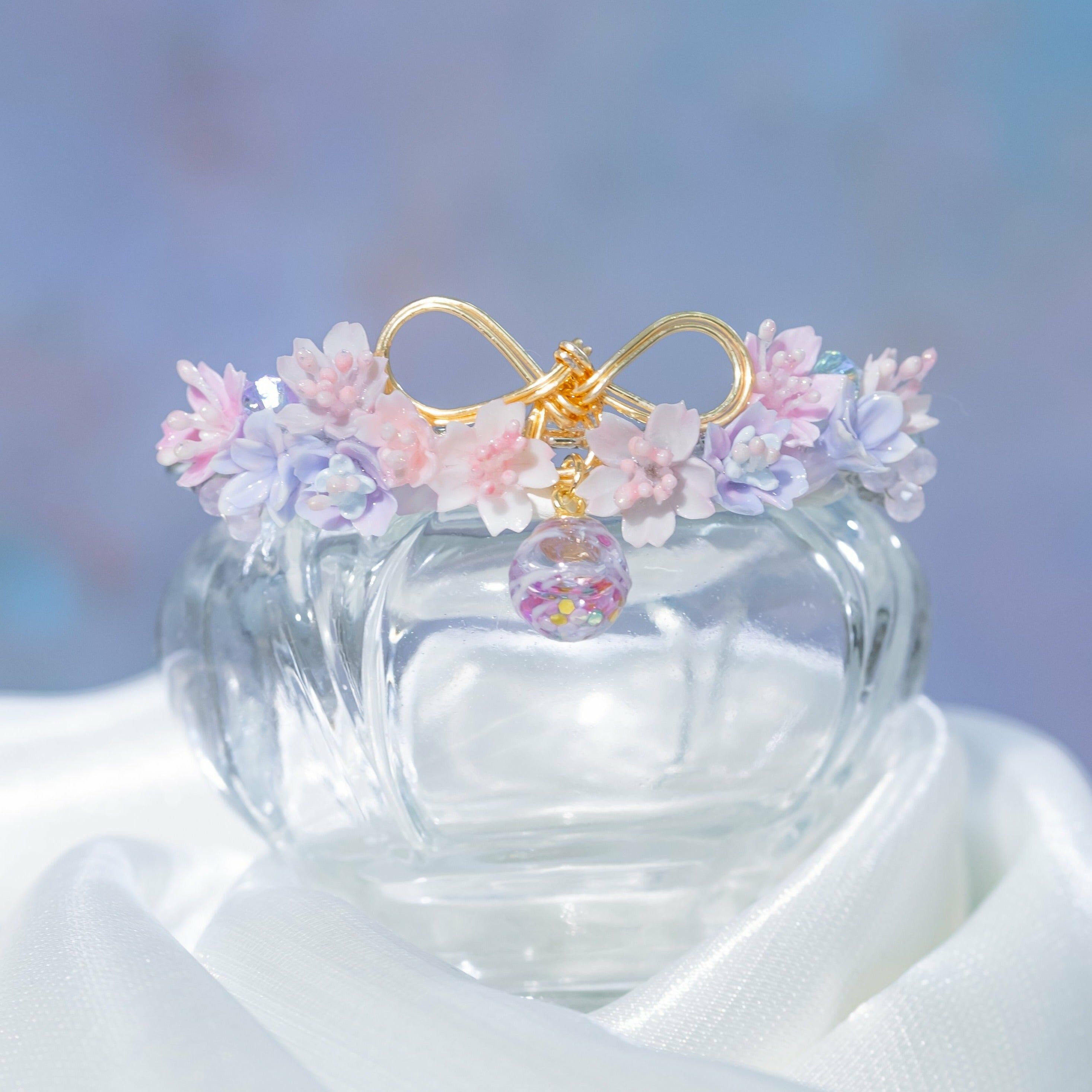 Little Reunions Handcrafted Knot Bouquet 14K Gold-plated Bangle