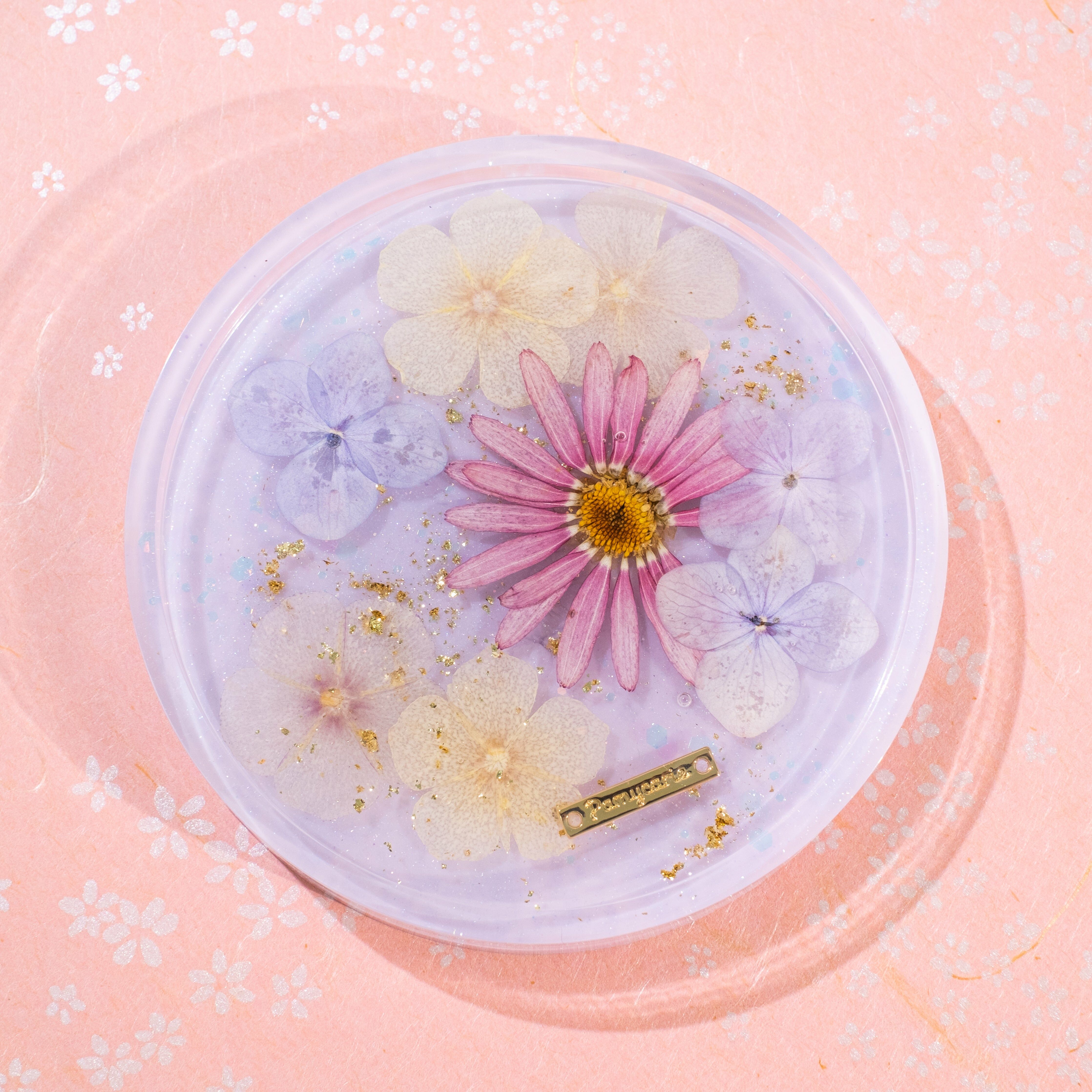 ⑥ Floating Daisy Large Coaster