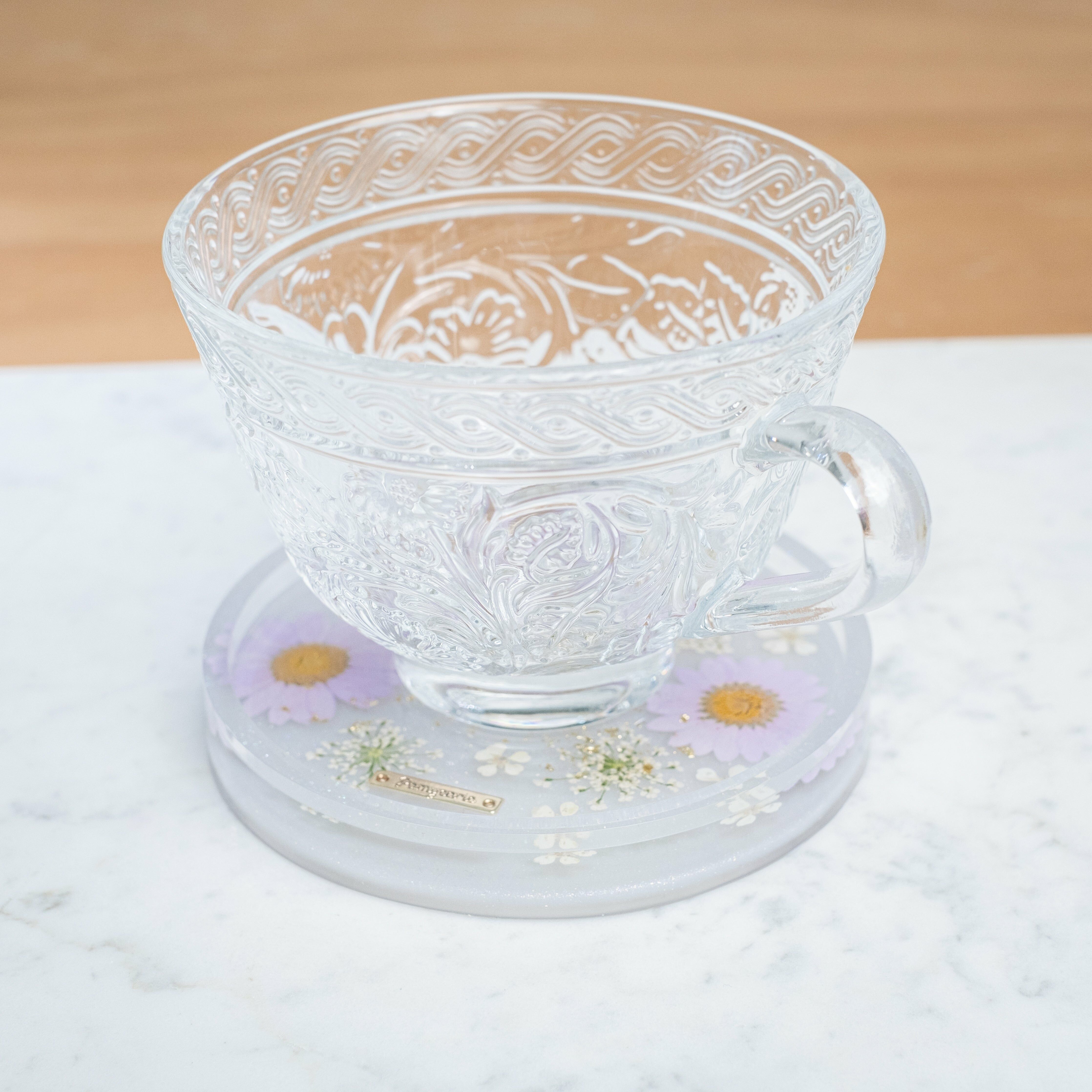 ➆ Holiday Flower Land Large Coaster (3 Designs)