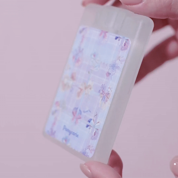 Card-shaped Perfume/Sanitiser Spray Bottle