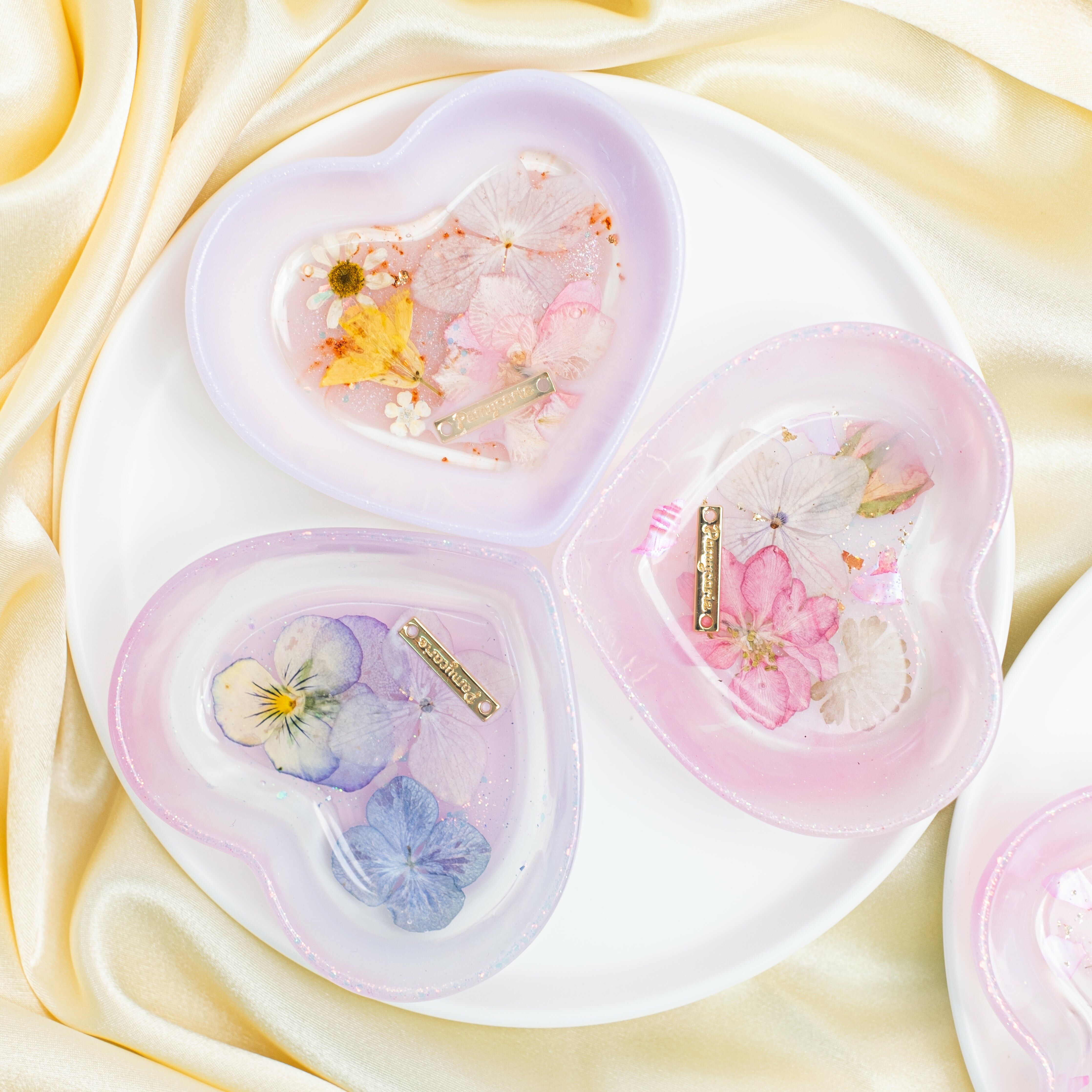 ⑩ Blush Pink Garden Love Plate (6 Designs)