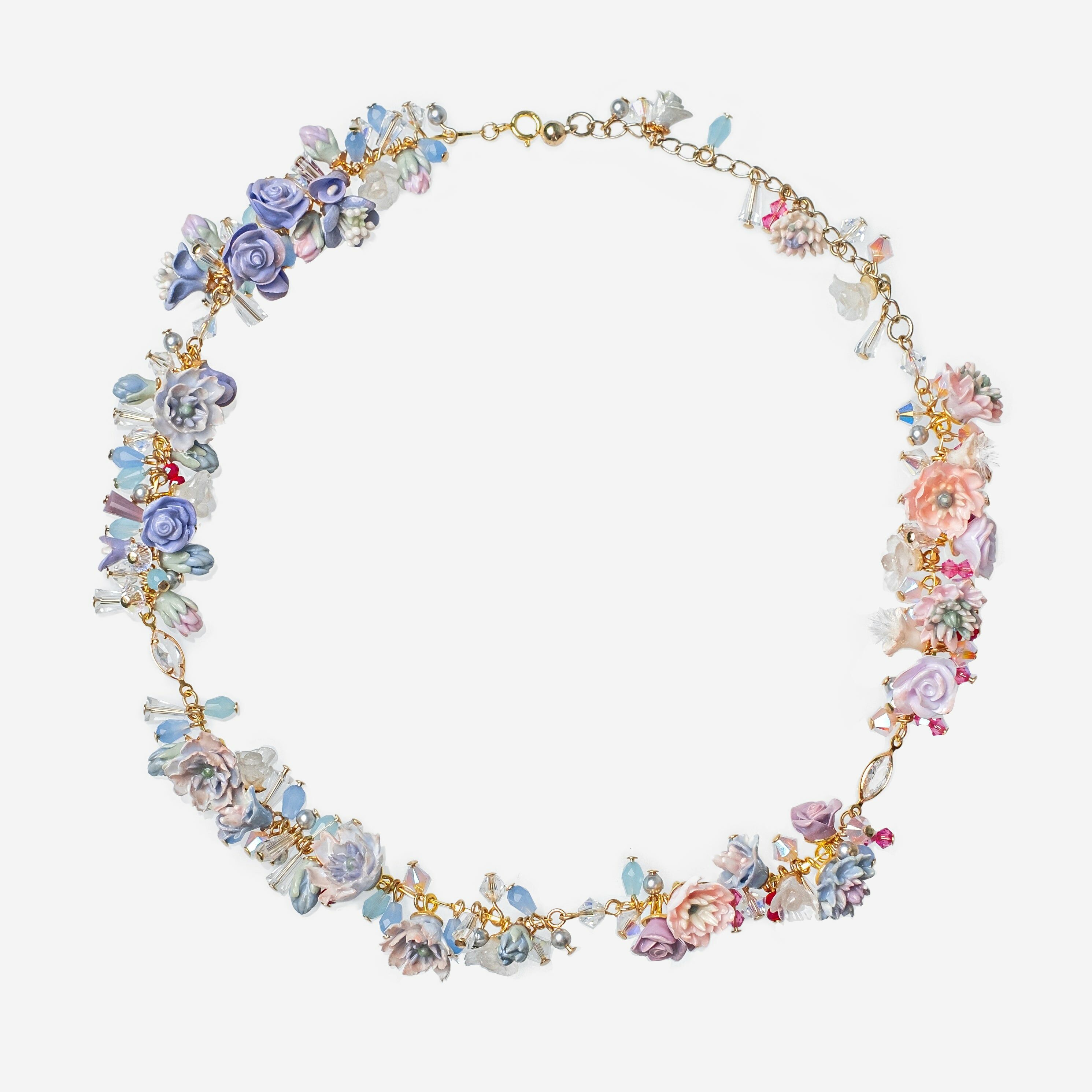 Gradation of Seasons Full Bloom Chunky S925 Choker