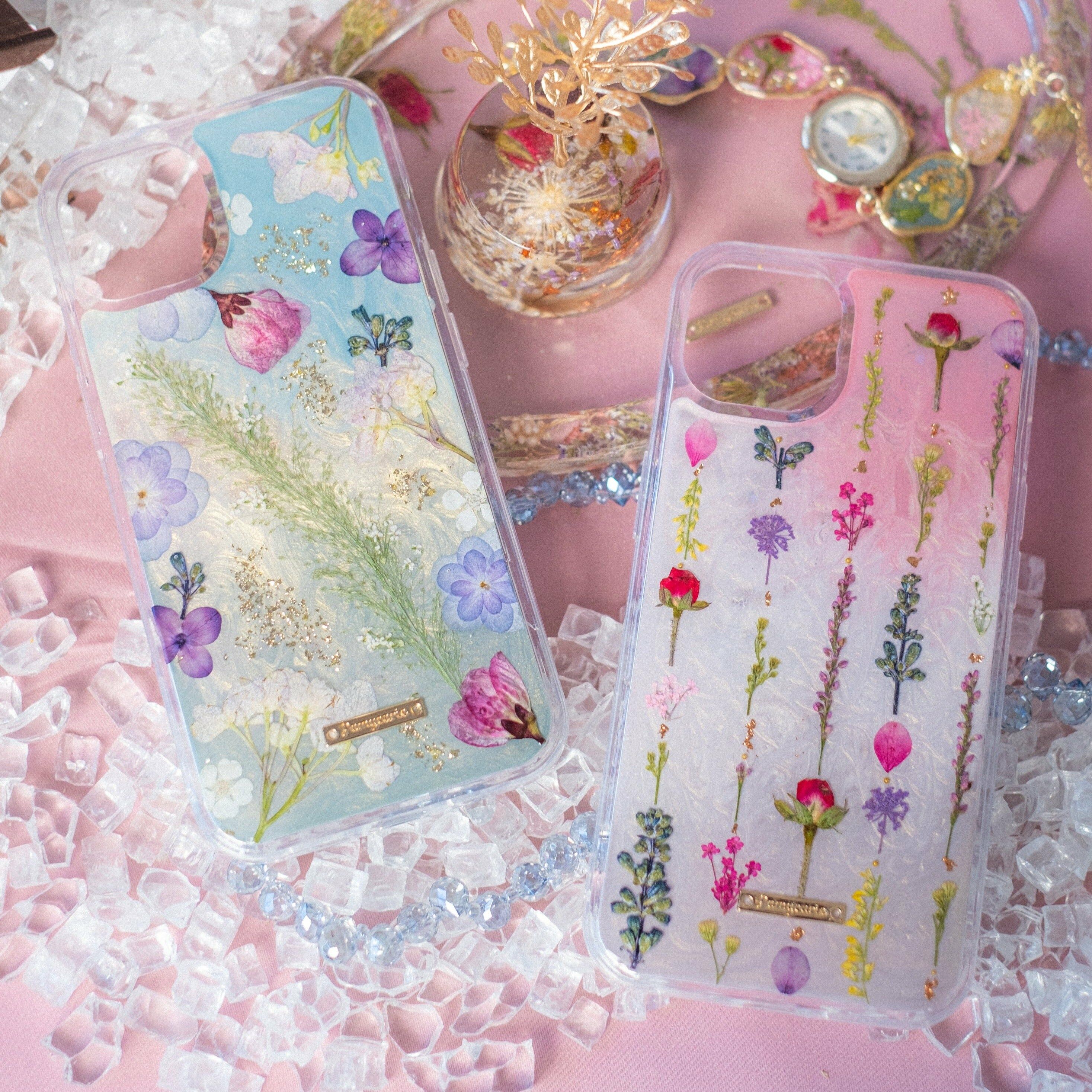 Preserved Flowers Oshibana Phone Case