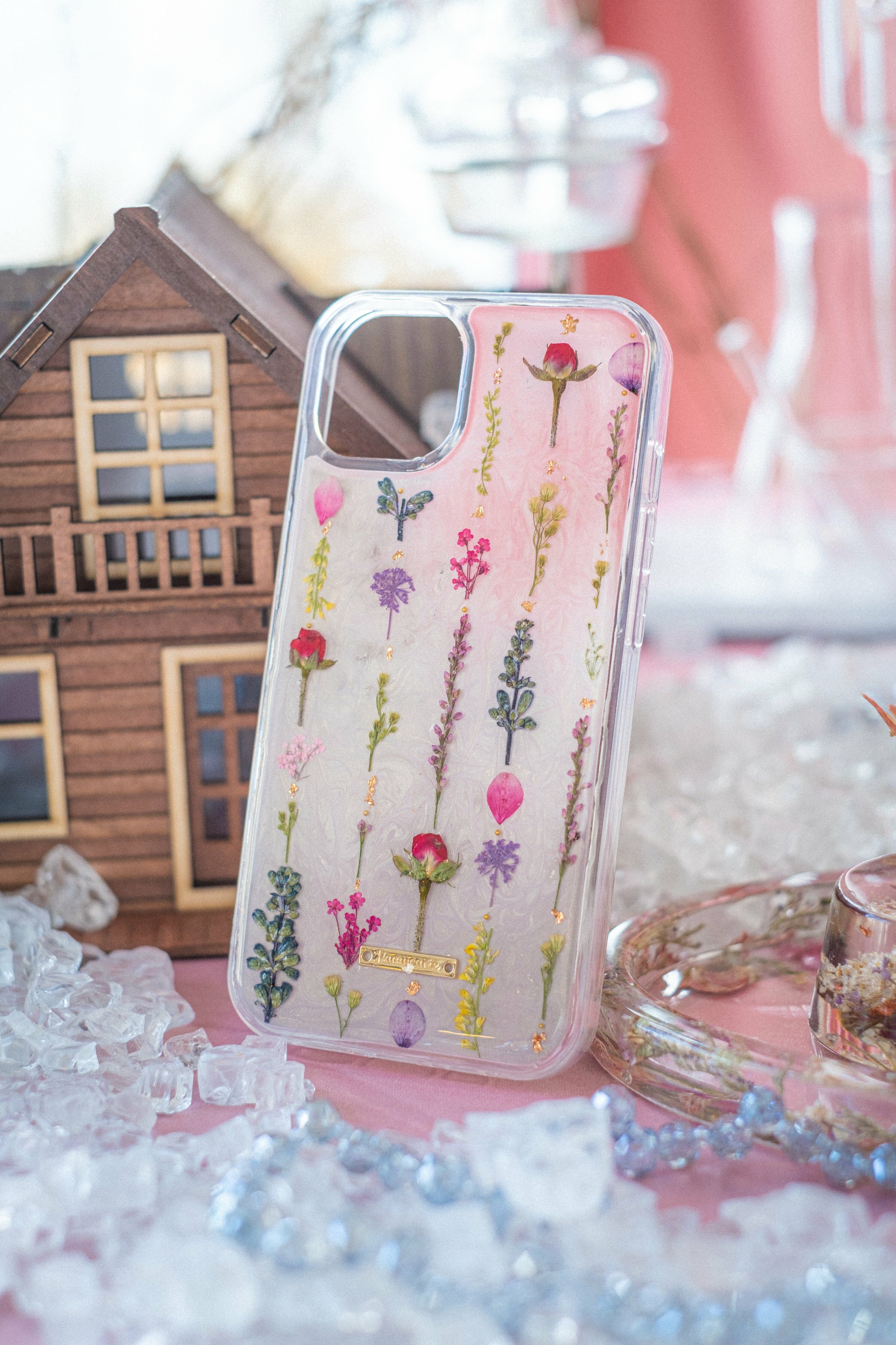 Preserved Flowers Oshibana Phone Case