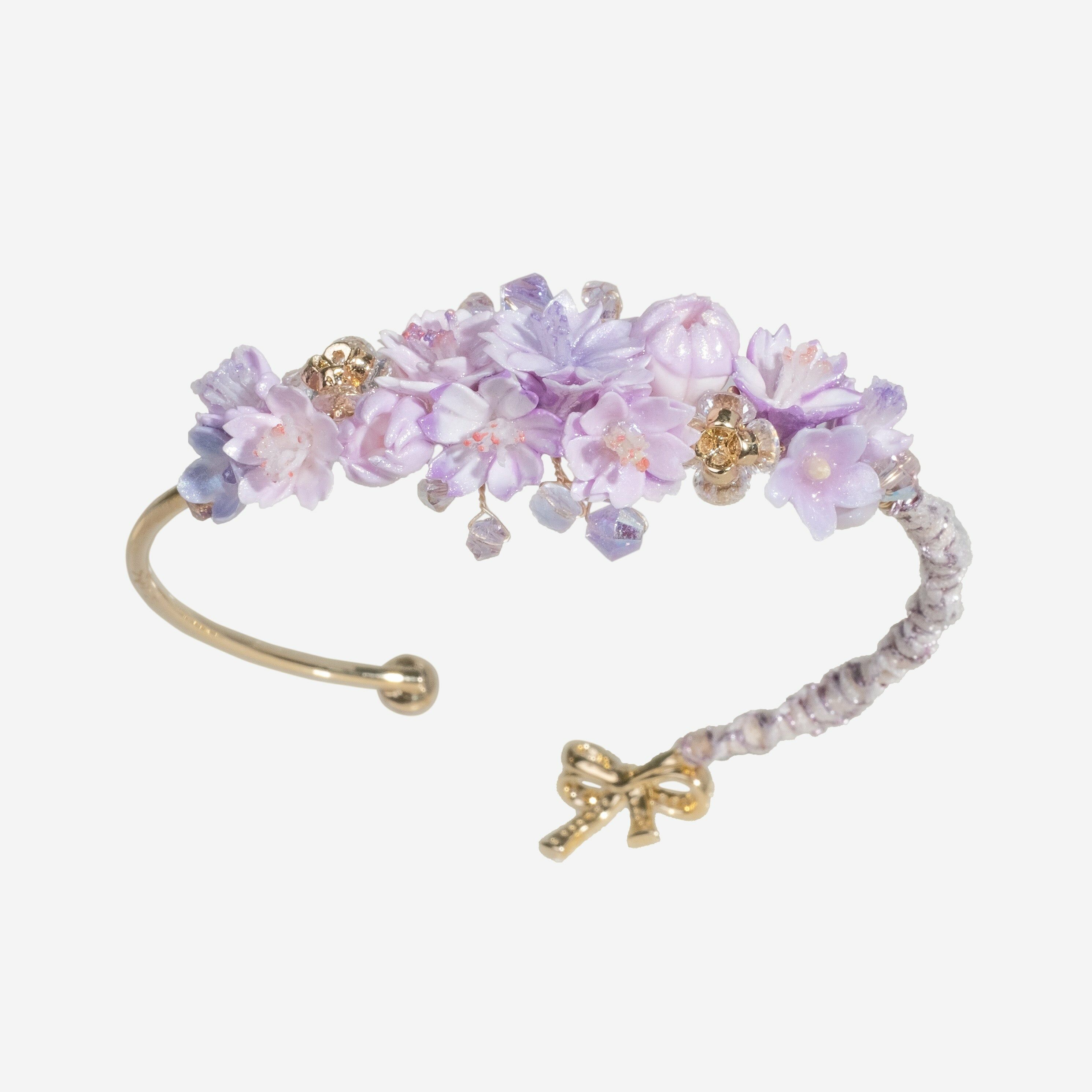 Floral Haze Mauve Sakura Bangle