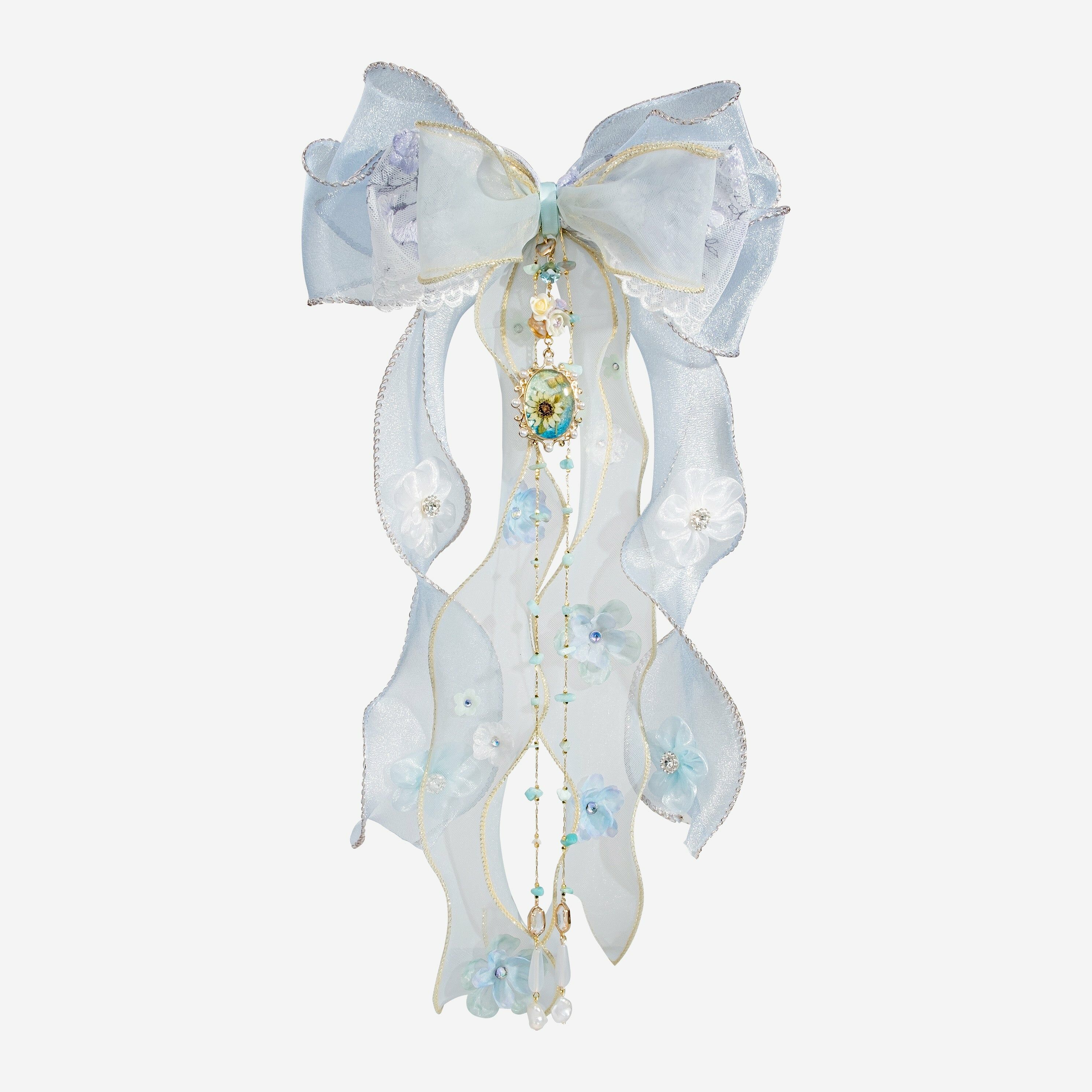 Enchanted Romance Mermaid's Iridescent Hair Ribbon