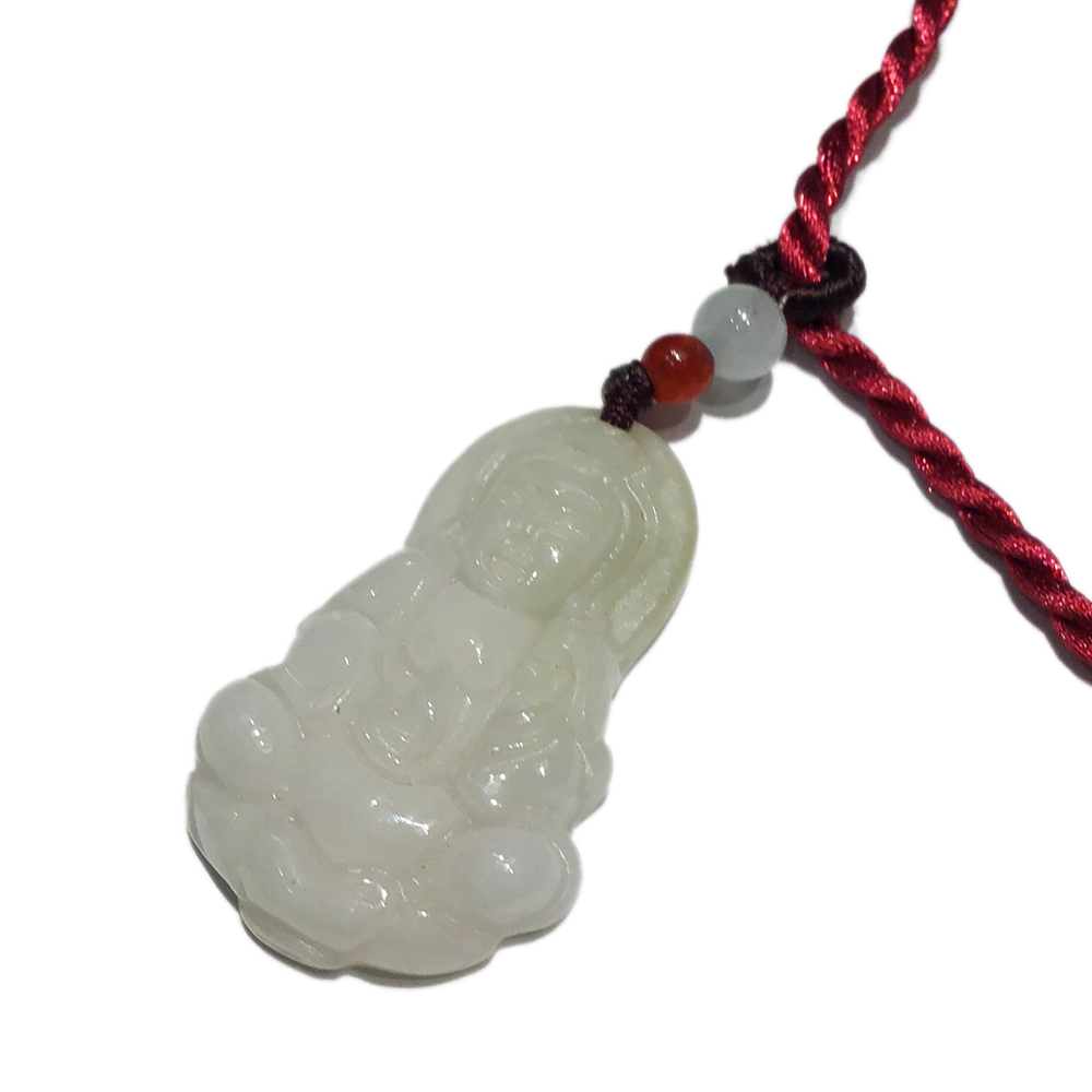 玉觀音項鍊2.8*1.6公分【十方】150751