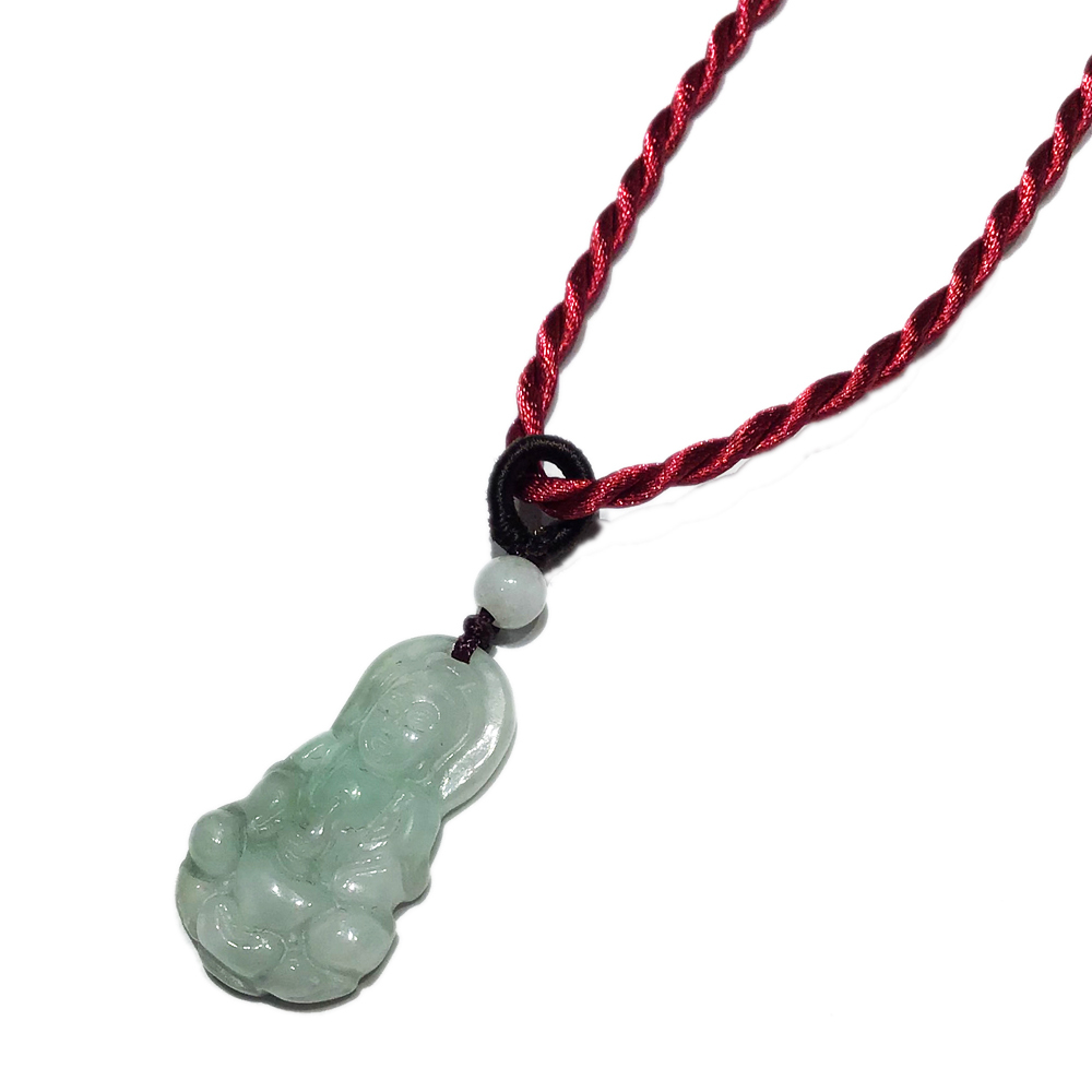 玉觀音項鍊2.2*1.3公分【十方】150747