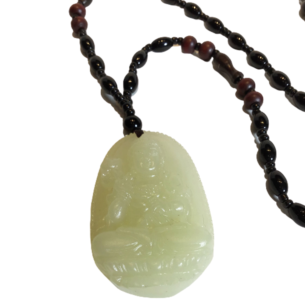 大勢至菩薩黑玉髓項鍊【十方】150405