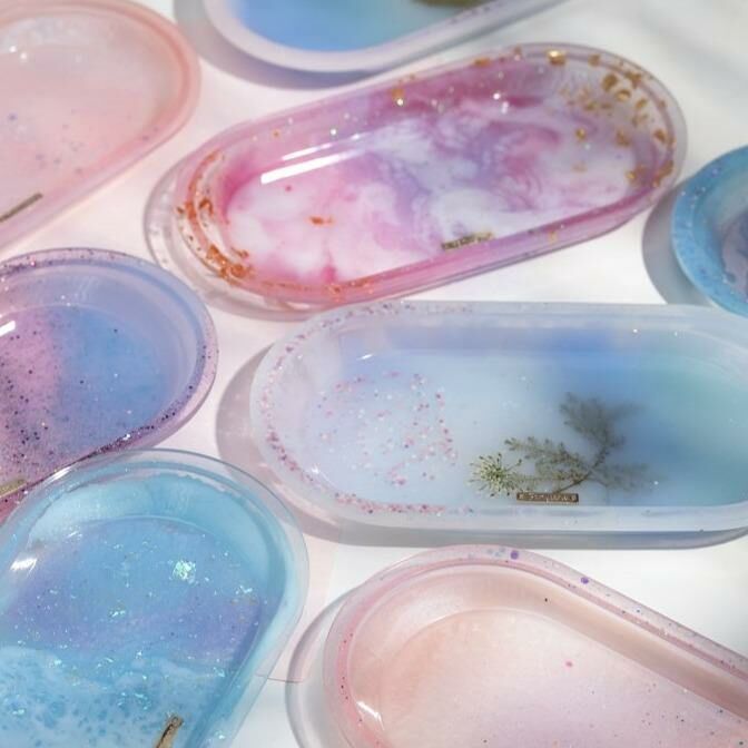 Dreamy Lake Jewellery Plate