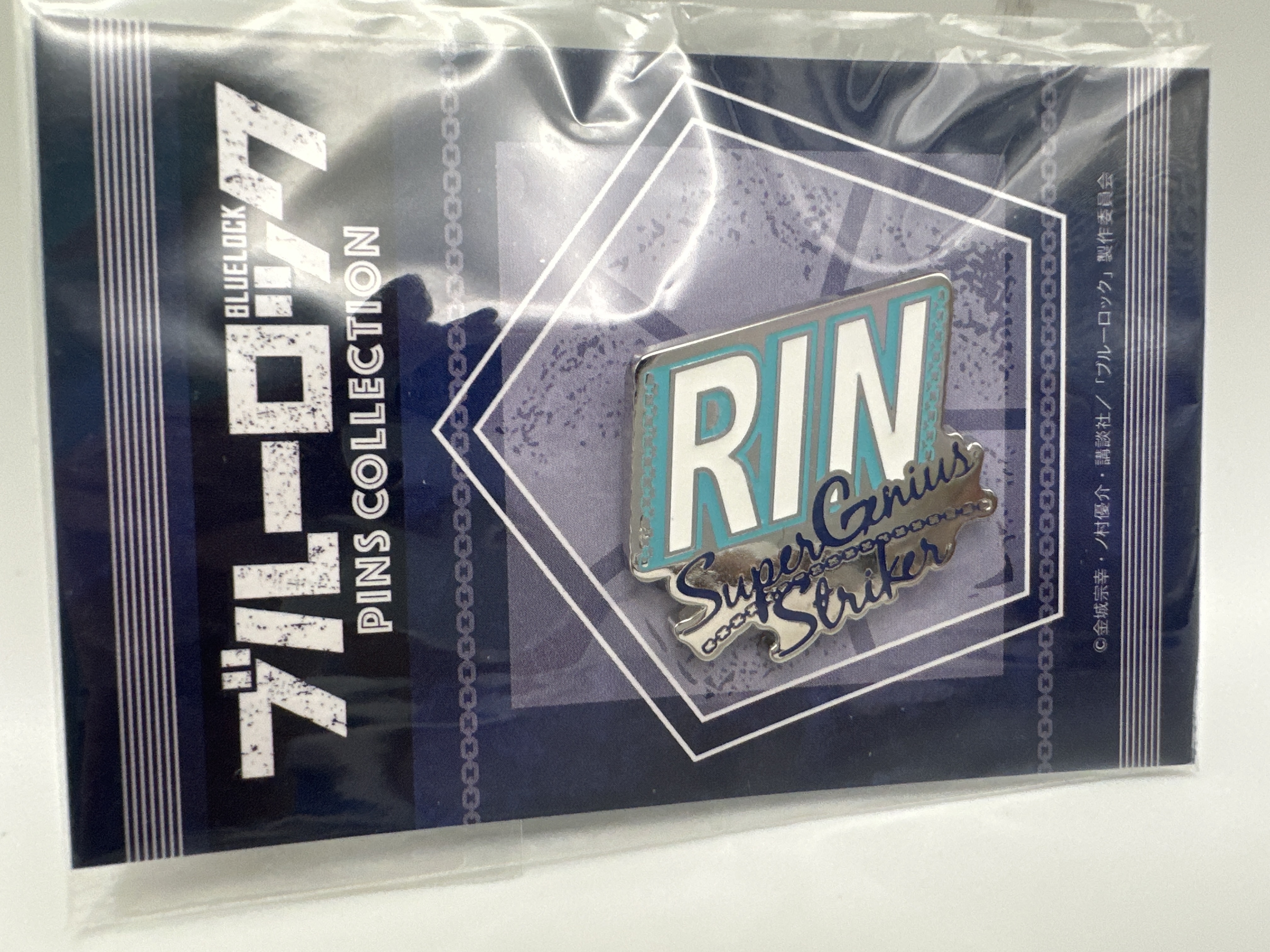 藍色監獄 糸師凛 Rin 姓名 pin 扣針