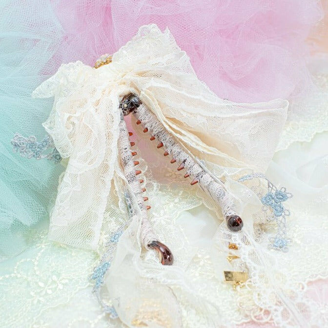 Night Mist Ultra Soft Lace Banana Hair Clip