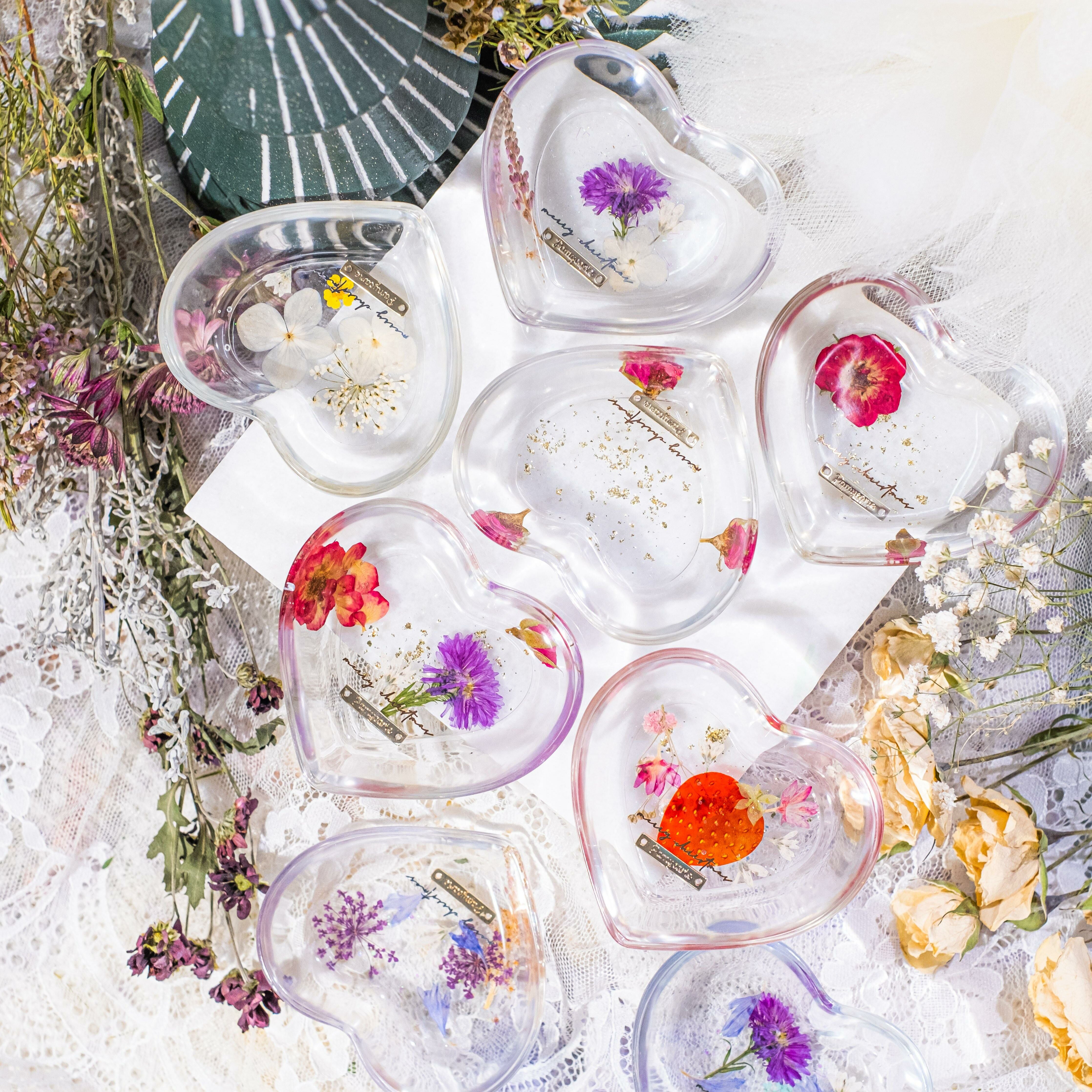 ➀➁ Love Plate - Christmas Garden (8 Designs)