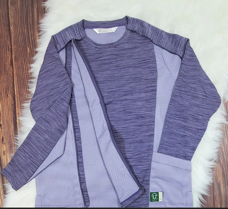 【Kcwear】易穿脫 長袖全開照護衣