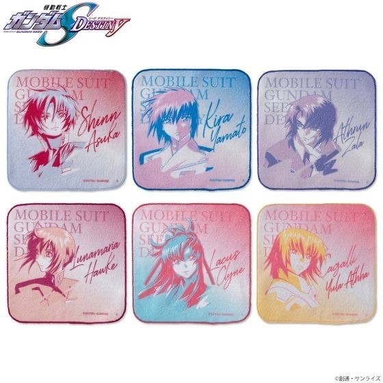 Pbandai 預訂2023/12月 機動戦士ガンダムSEED DESTINY トライカラーアイテム タオルハンカチ