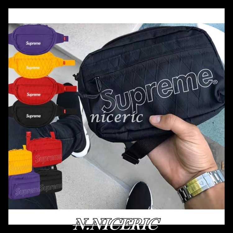 Nice日韓歐美代購］Supreme 18FW 45th shoulder bag 斜背包肩背包肩背