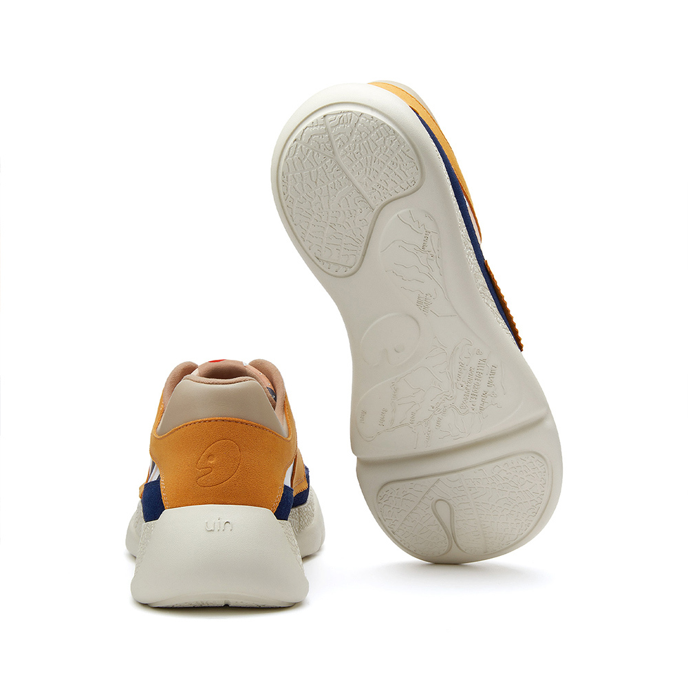 【 Uin 】西班牙原創設計 |托萊多12 彩色河流 男鞋 彩繪鞋 休閒鞋 懶人鞋