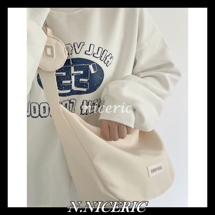 [Nice日韓歐美代購］韓國🇰🇷大容量帆布包 復古休閒尼龍包 上學必備款