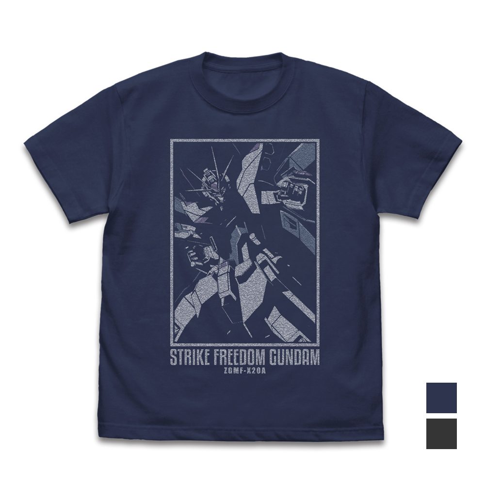 Cospa 0519 ストライクフリーダムガンダム Tシャツ [機動戦士ガンダムSEED DESTINY] INDIGO