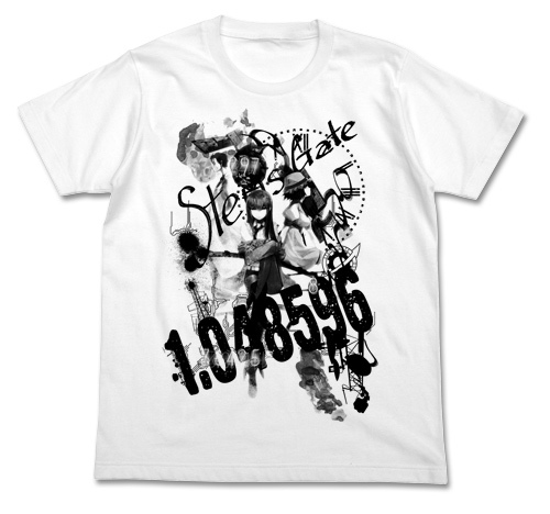 Cospa 0331 STEINS；GATE　ｼｭﾀｲﾝｽﾞ・ｹﾞｰﾄ　ｺﾗｰｼﾞｭTｼｬﾂ　ﾎﾜｲﾄ WHITE