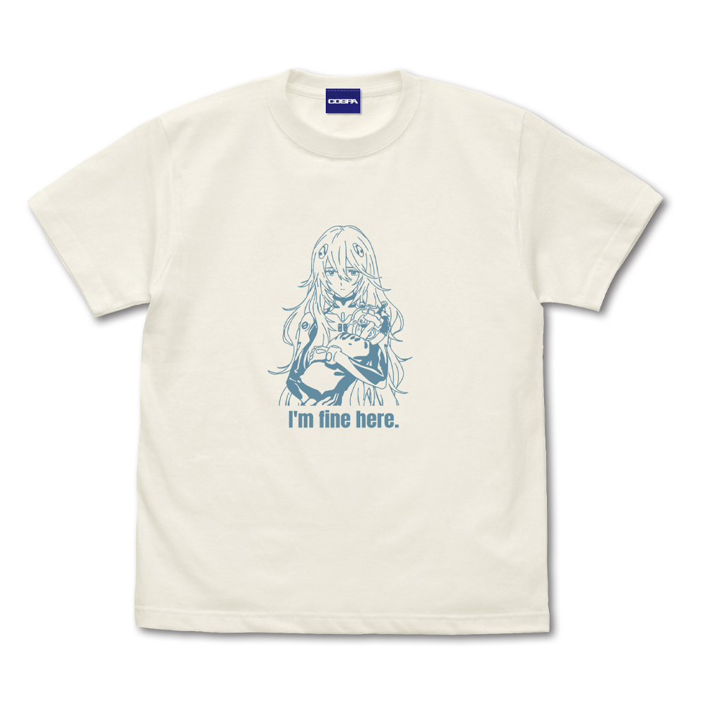 Cospa 0707  EVANGELION 綾波ﾚｲ Tｼｬﾂ ﾛﾝｸﾞﾍｱVer./VANILLA WHITE