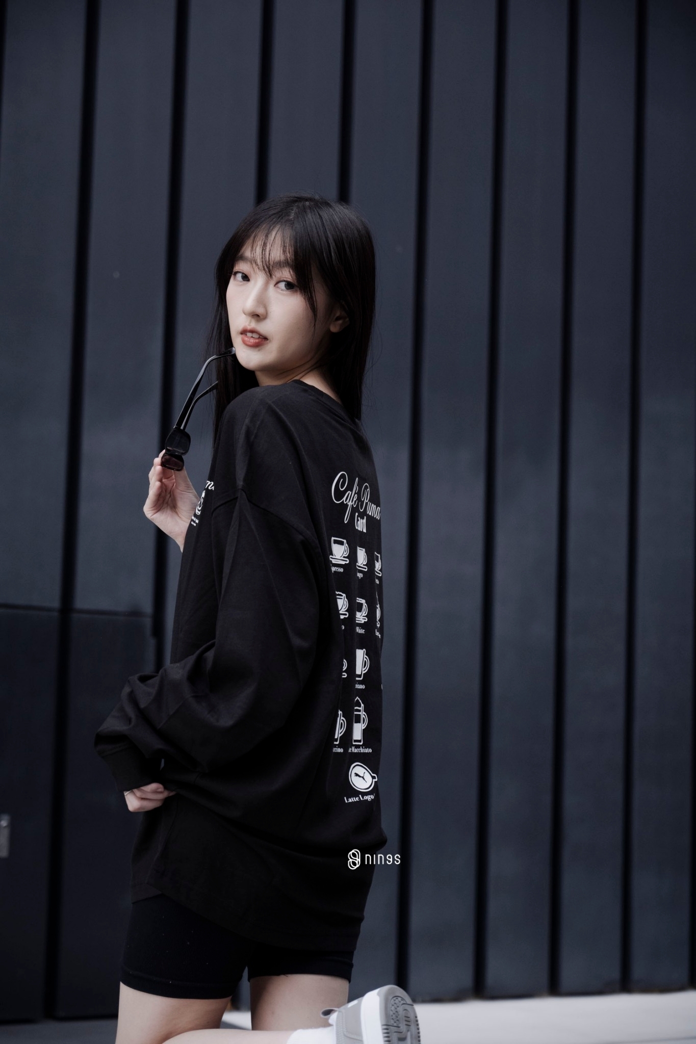 【現貨】PUMA CAFE 薄長袖 黑 62524301