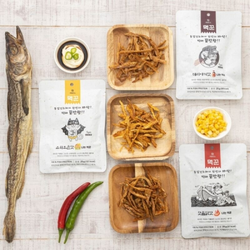 乾鱈魚 三種口味（辣子雞 甜玉米 照燒味） 25g