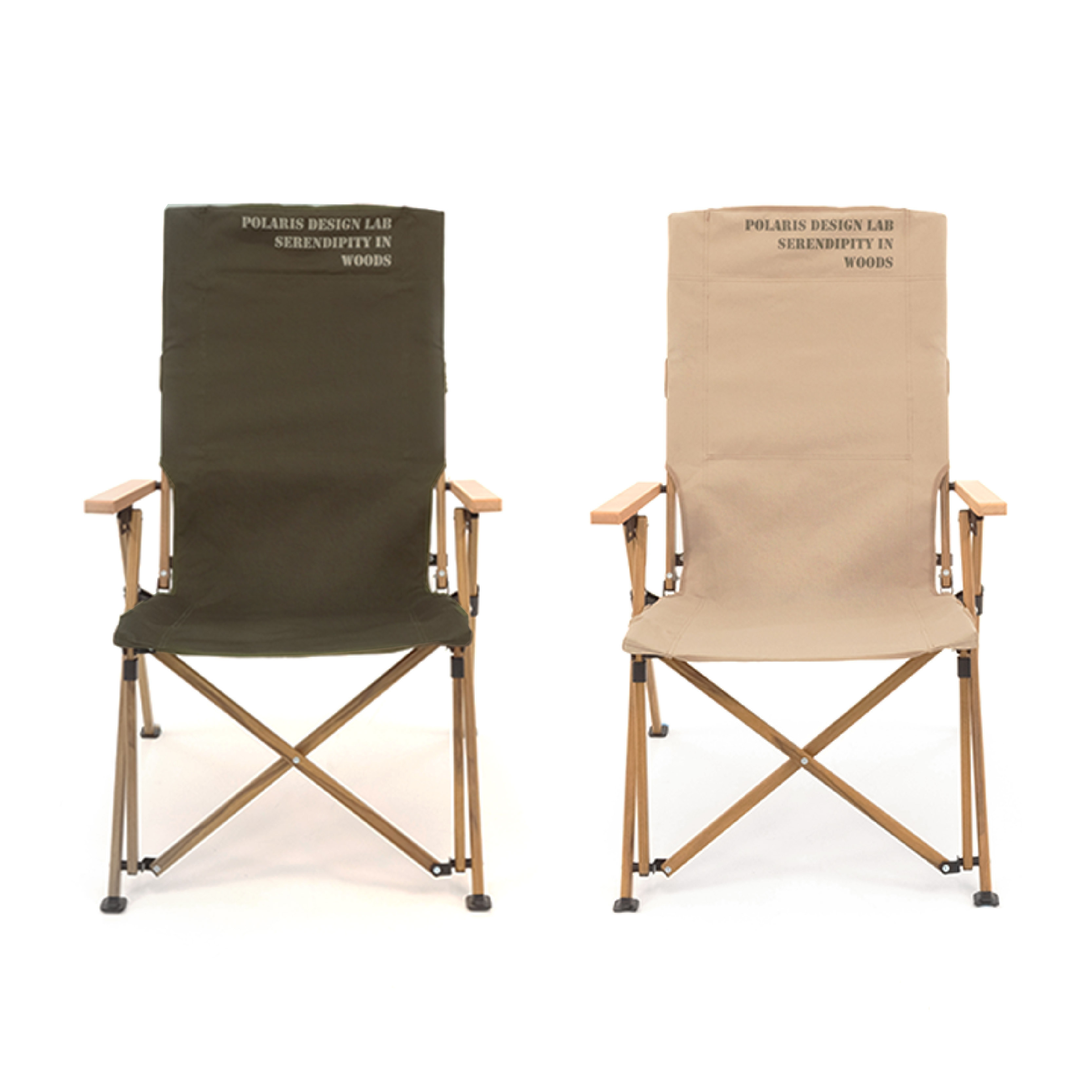 【POLARIS北極星】Silentium 四段折疊露營椅