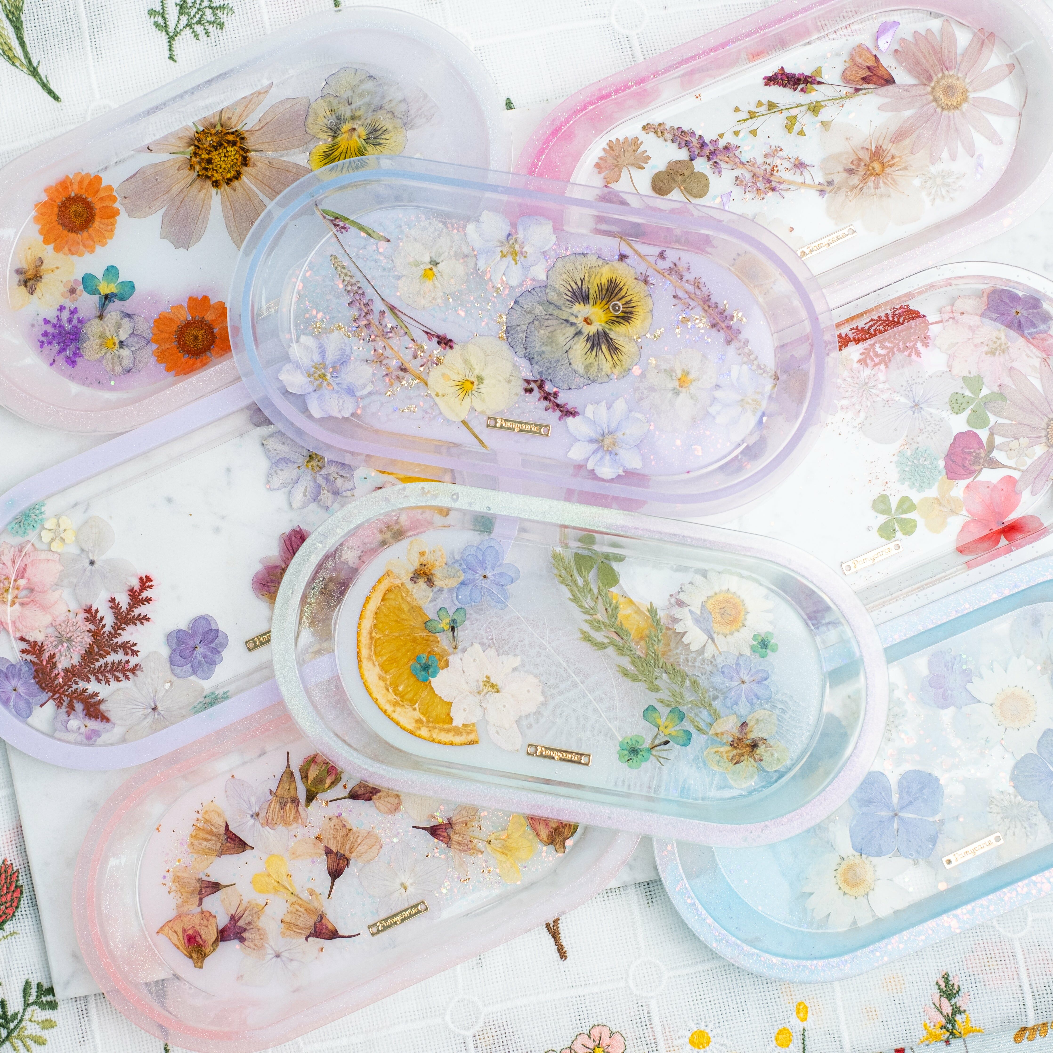 ⑩ Secret Pond Long Plate (8 Designs)