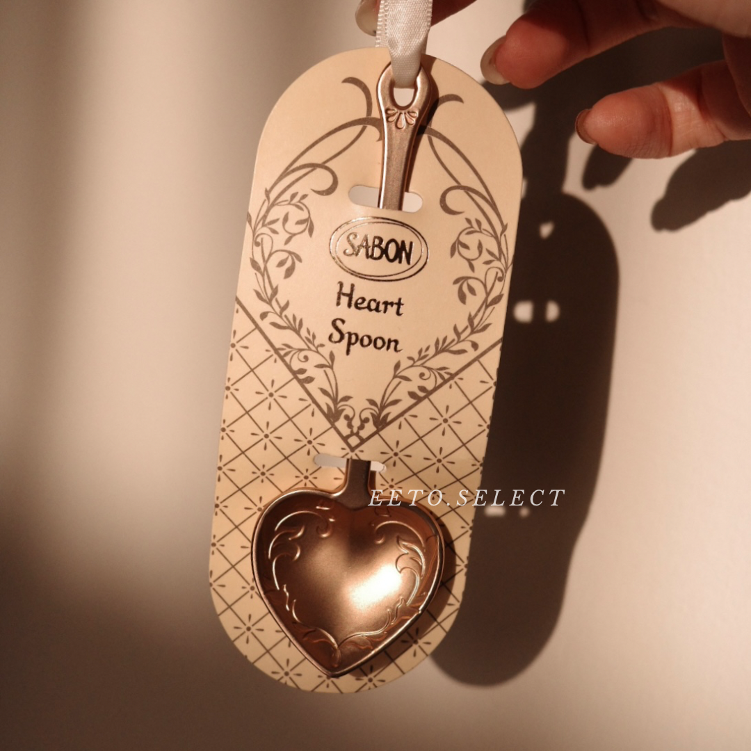 日本限定 sabon愛心湯匙🩶