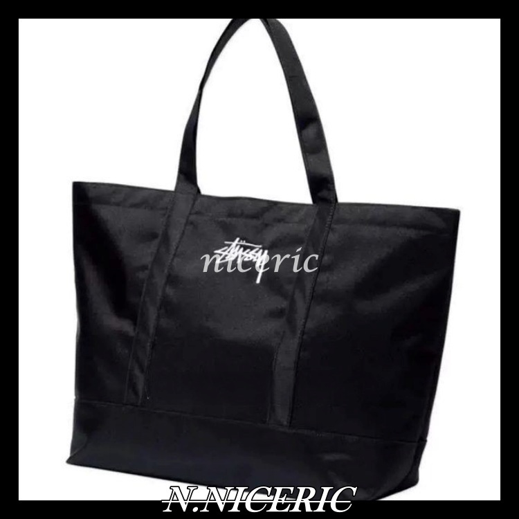 [Nice日韓歐美代購］Stussy 日本雜誌款 刺繡防水包 牛津布 手提包 肩背包 托特包