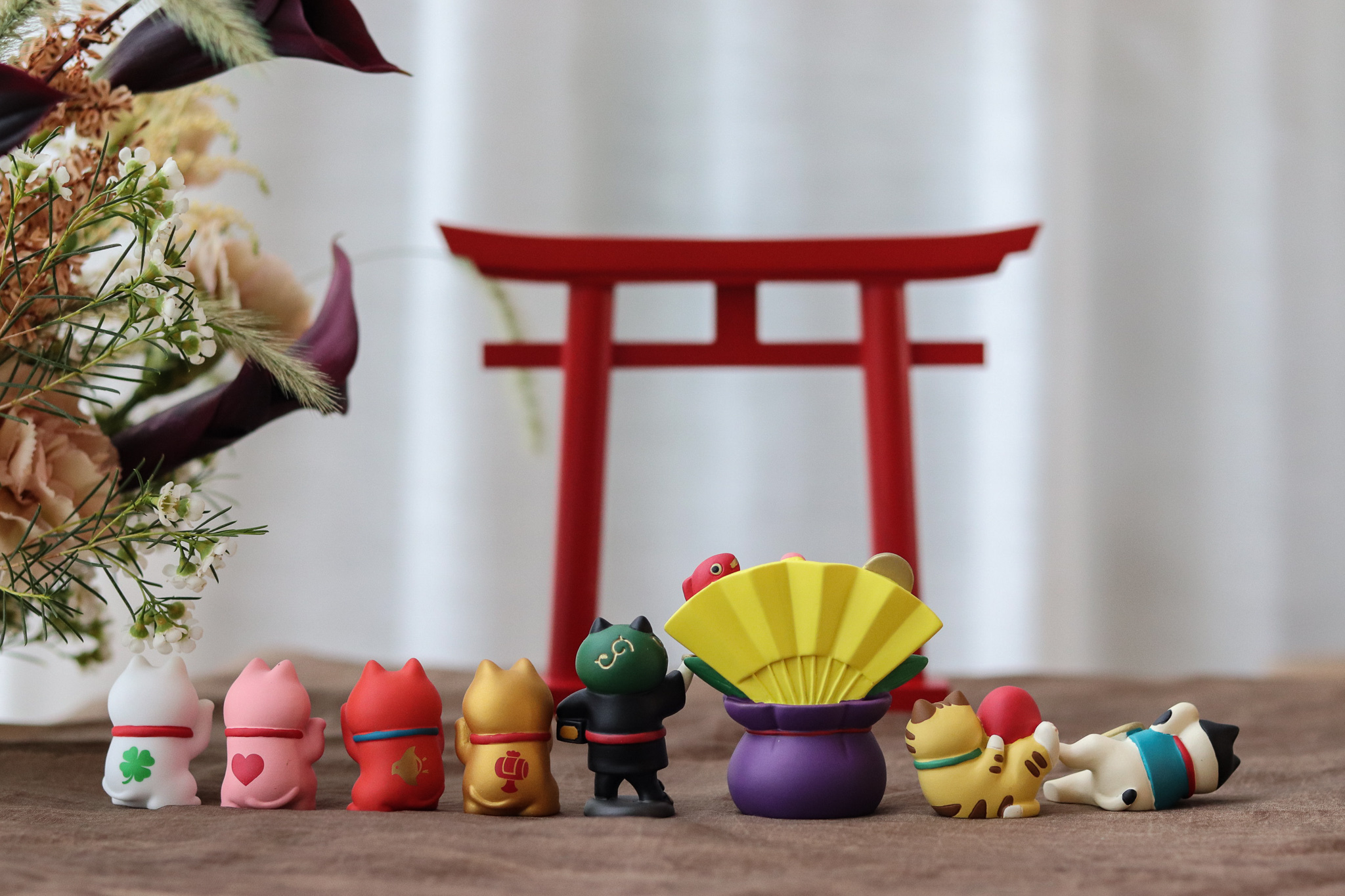 Decole FUKU福MONO 笑年來福 擺飾