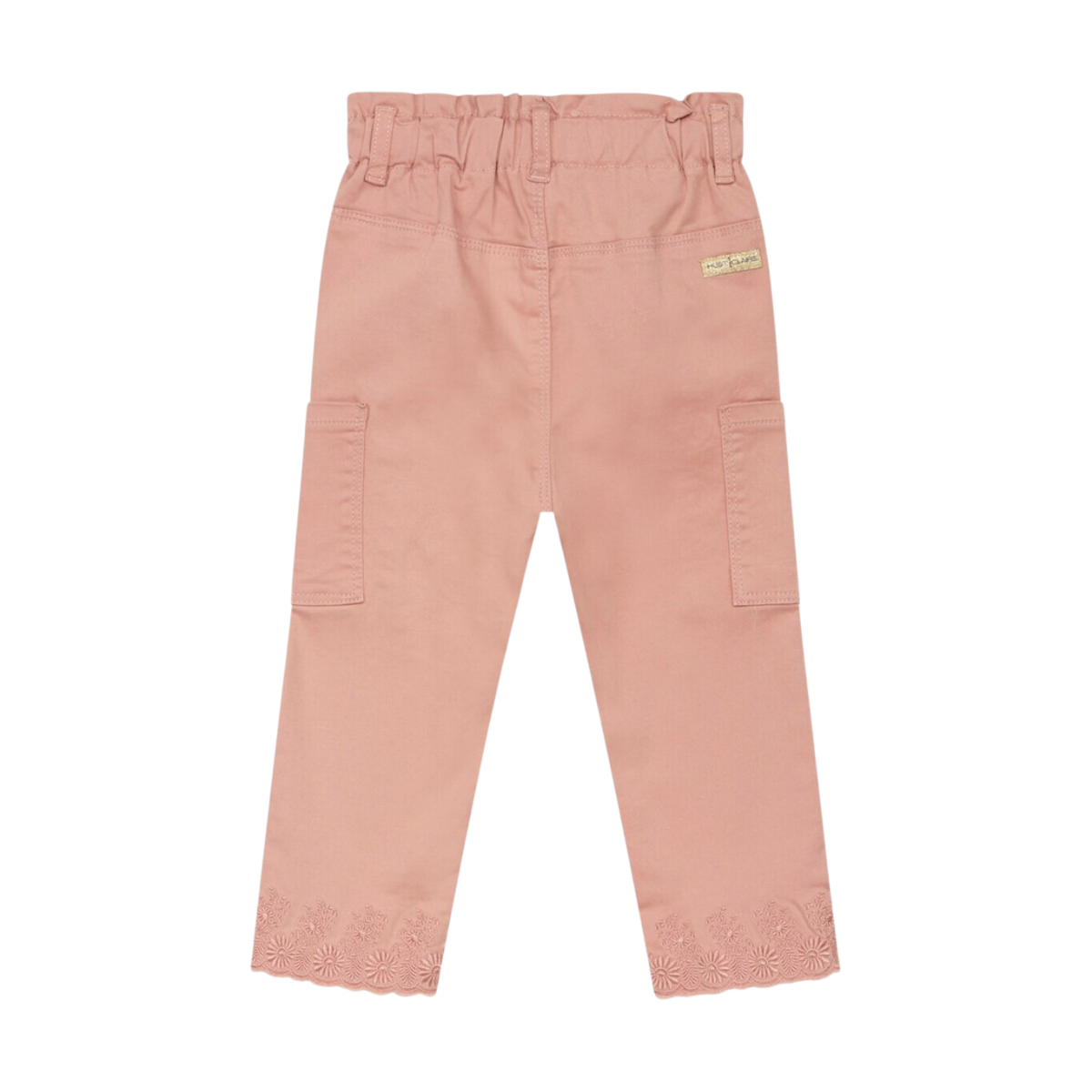 〖 Hust & Claire 〗粉色側口袋長褲