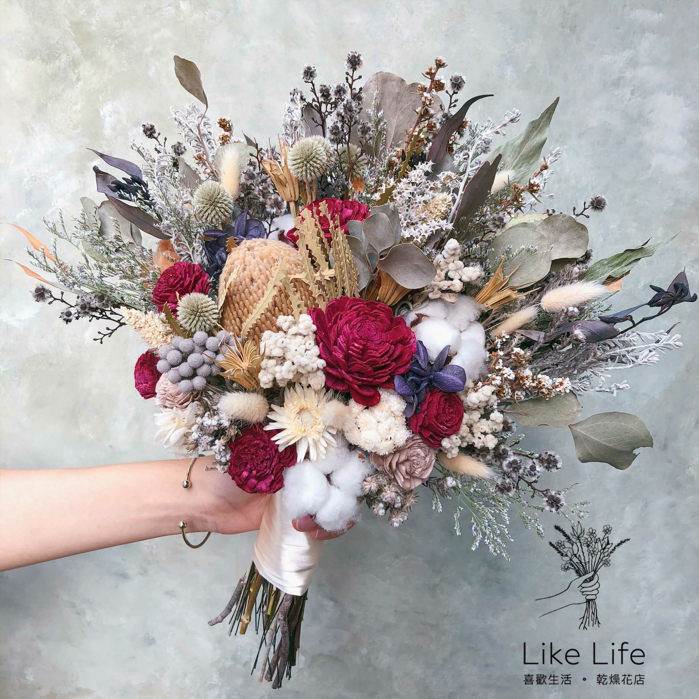 新娘捧花,捧花推薦,新娘捧花台北推薦,台北捧花