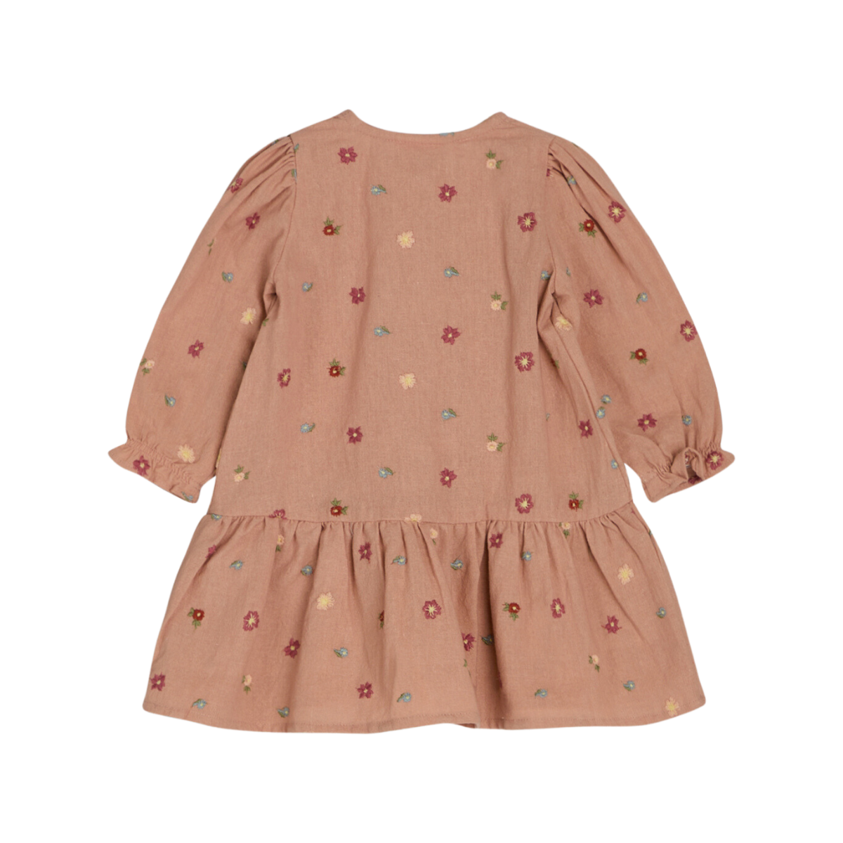 〖 Hust & Claire 〗沙紅刺繡小花洋裝