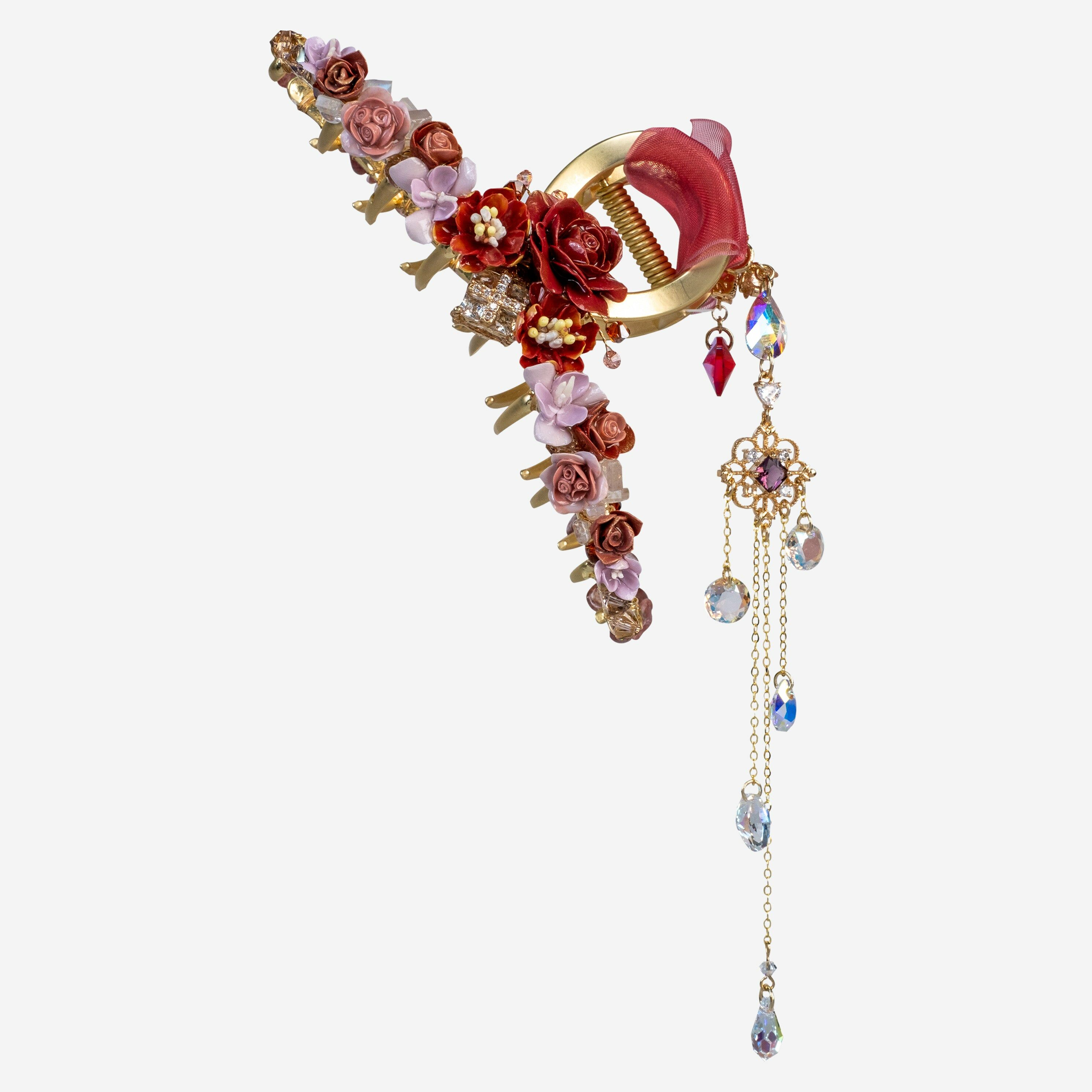 Love Languages of Roses Exquisite Bloom Claw Clip